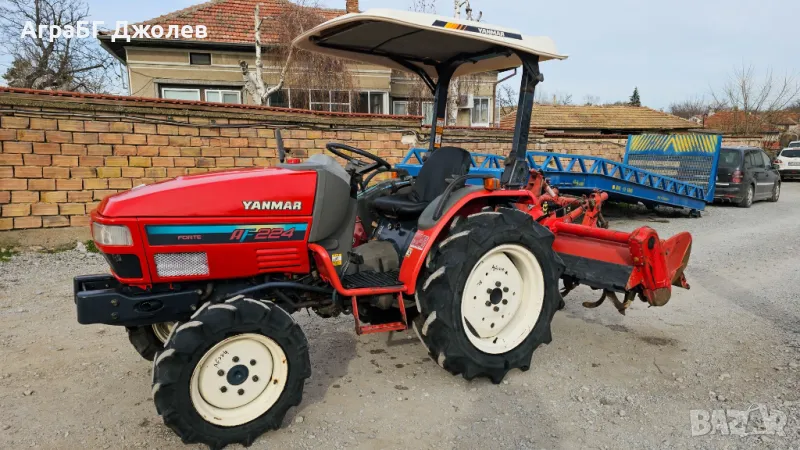 Японски трактор Yanmar AF224 с фреза, 4x4, 24 к.с., АграБГ Джолев , снимка 1