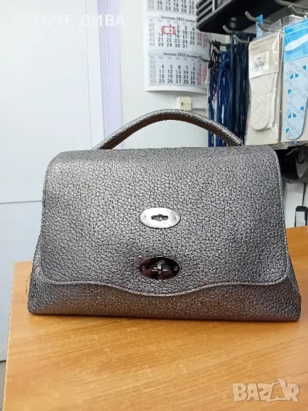 Дам.чанта м2406 сива , снимка 1