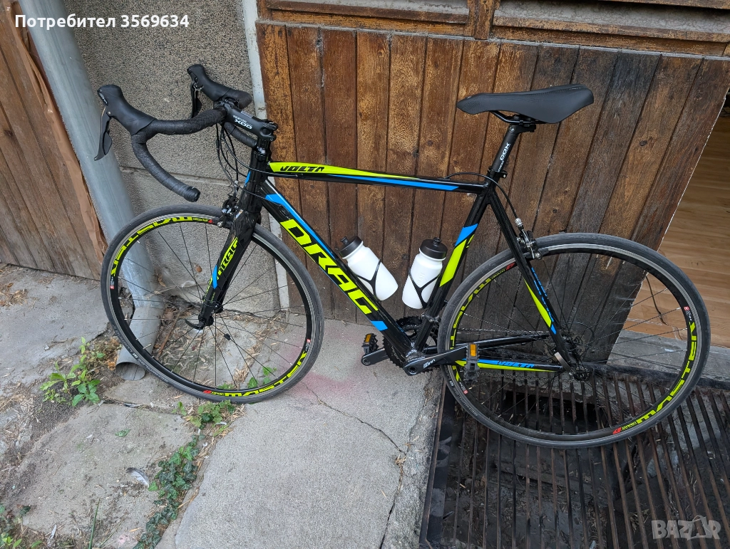 Шосеен велосипед Drag Volta comp 28",  за 185-190 см, карбон  алуминии, снимка 1