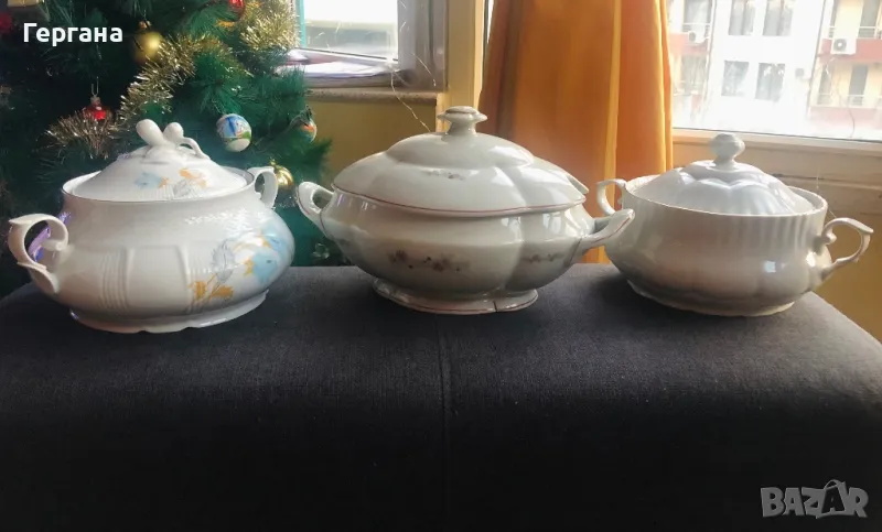 Порцеланови супници- 3 бр ЦЕНА ЗА БРОЙ!, снимка 1