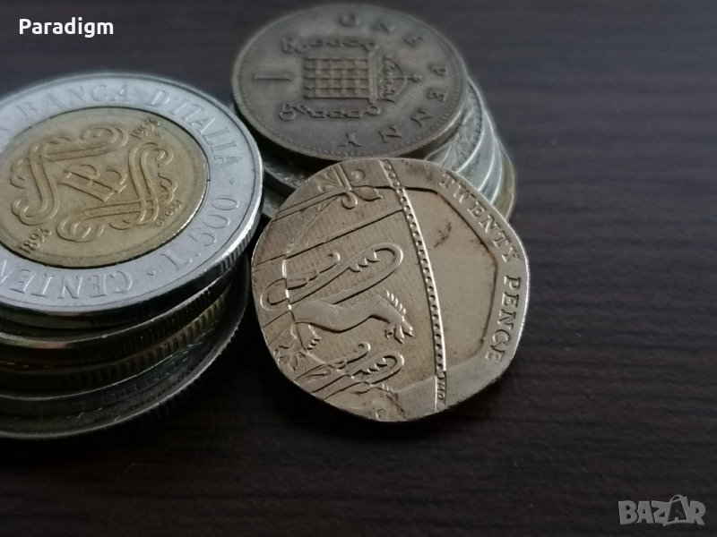 Монета - Великобритания - 20 пенса | 2013г., снимка 1