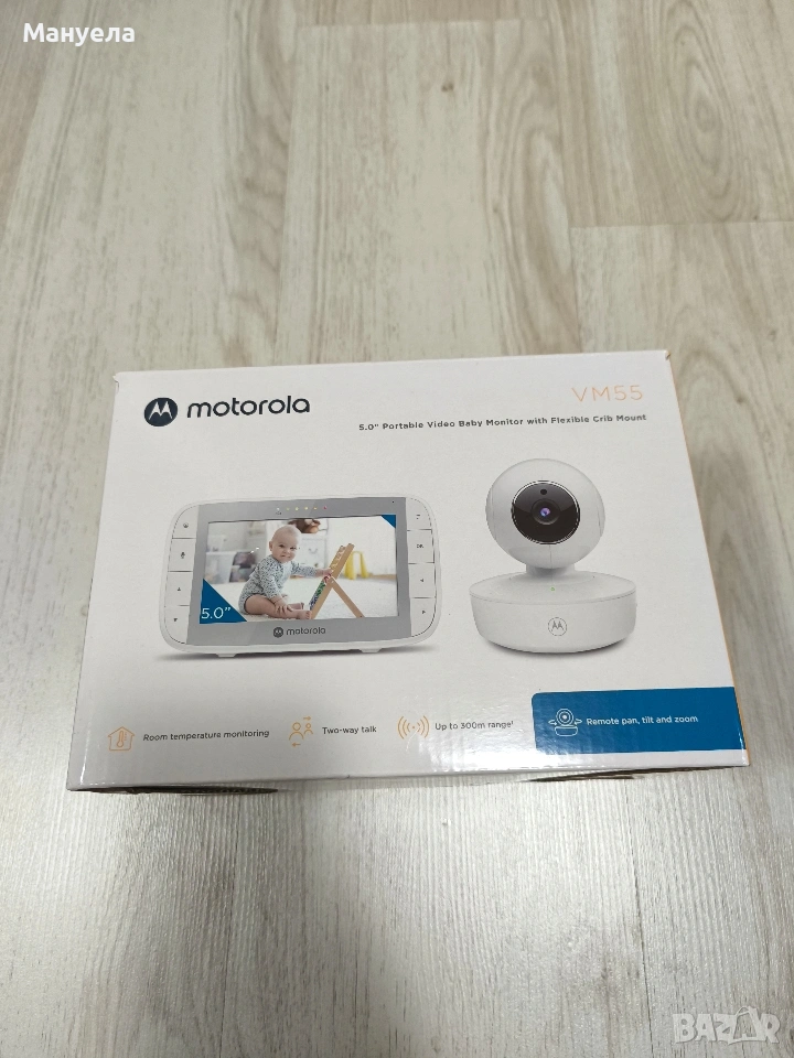 Видео бебефон Motorola VM55 , снимка 1