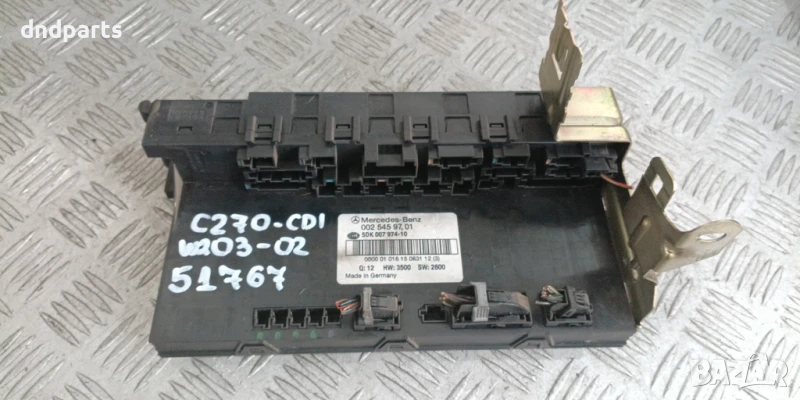 Бушонно табло Mercedes C270 CDI W203 2002г.	, снимка 1