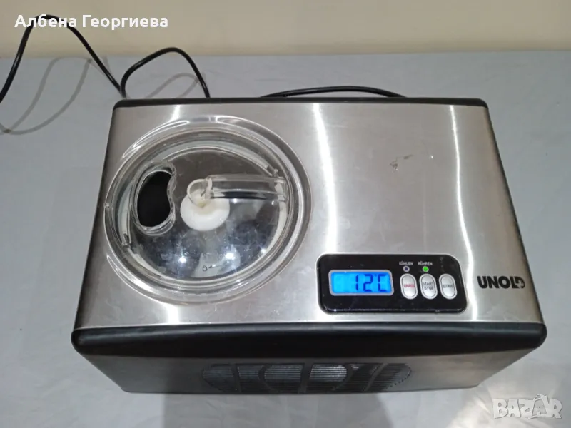 Иноксова машина за сладолед UNOLD -150 W , снимка 1