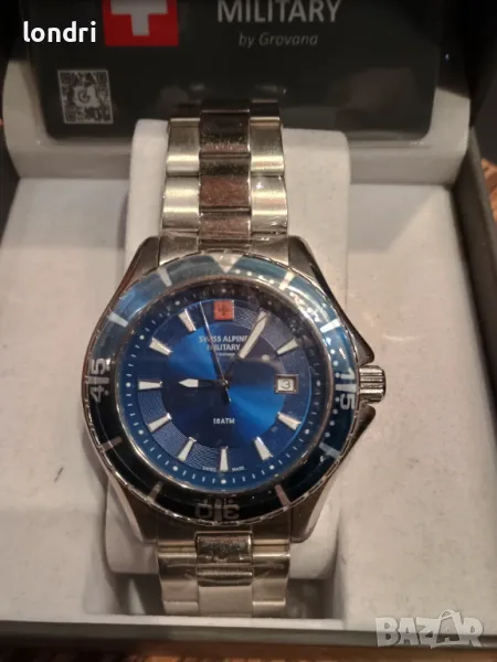 Мъжки часовник Swiss Alpine Military,цена днес  150лв., снимка 1
