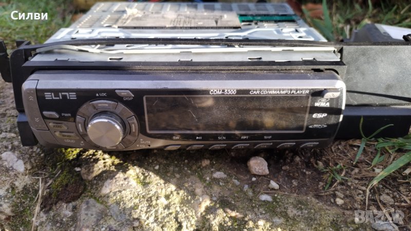 CD MP3 Player Elite CDM-5300 СД МП3 Плеър Елит с евробукса с изходи за усилвател, снимка 1