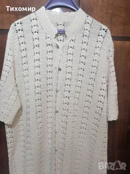 Лятна жилетка ръчно плетиво, снимка 1