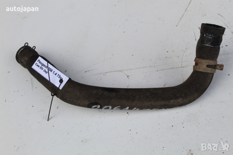 Маркуч водно съединение Пежо 206 1.4 75кс 2врати 03г Peugeot 206 1.4 75hp 2003, снимка 1