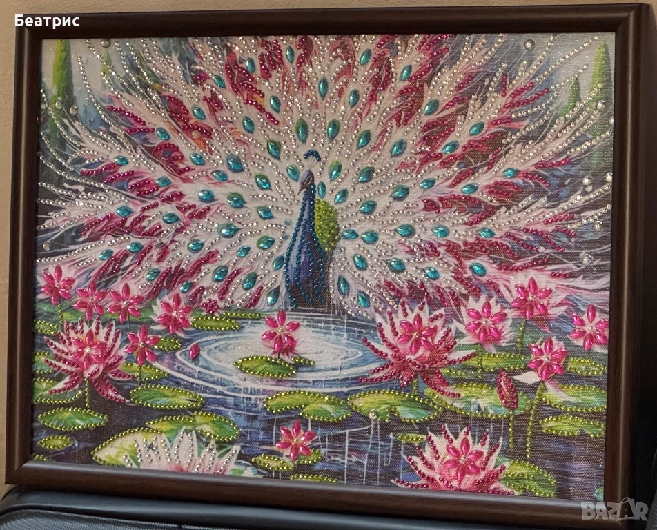 Диамантени гоблени-с разредени мъниста, снимка 1