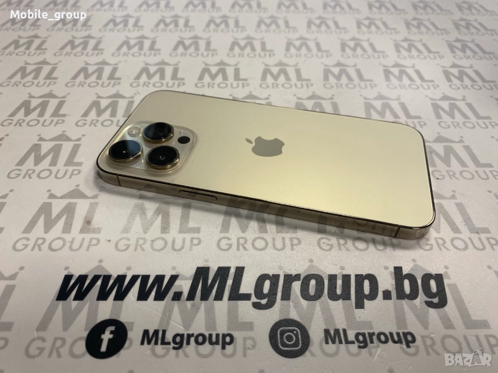 #MLgroup предлага iPhone 14 Pro Max 512GB Gold 79%, втора употреба., снимка 1
