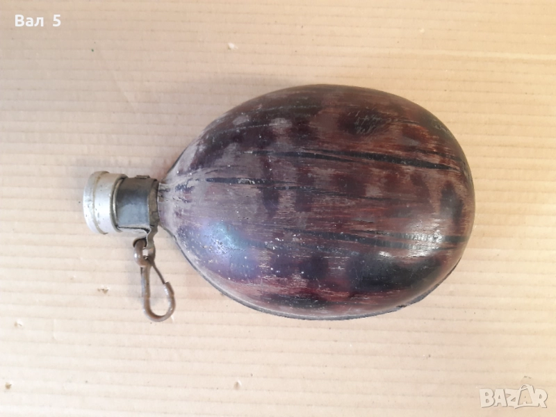 Стара военна манерка - БНА , НРБ, снимка 1