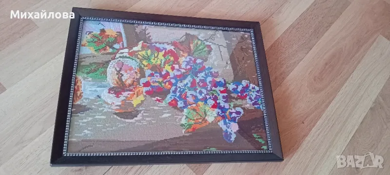 Гоблен "Цветна импресия"-уникат, снимка 1