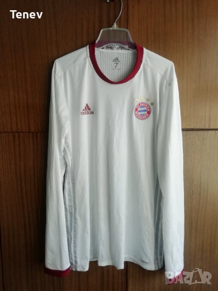 Bayern Munich Adidas Adizero рядка оригинална тениска фланелка дълък ръкав Байерн Мюнхен , снимка 1