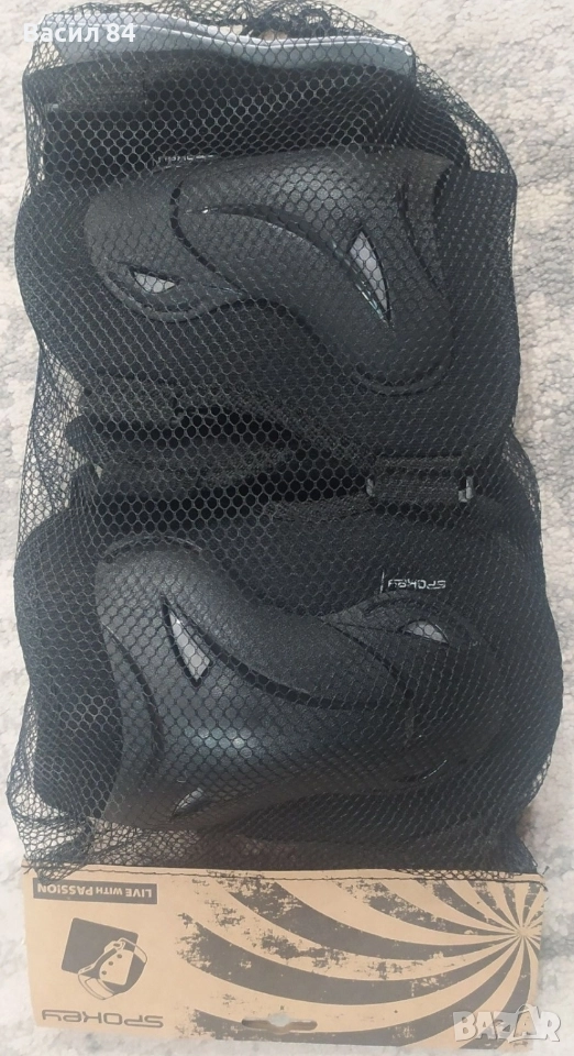 Комплект наколенки, налакътници и накитници, снимка 1