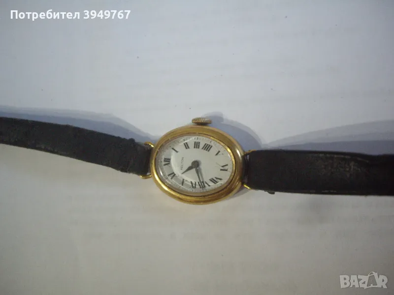 Позлатен дамски Часовник., снимка 1