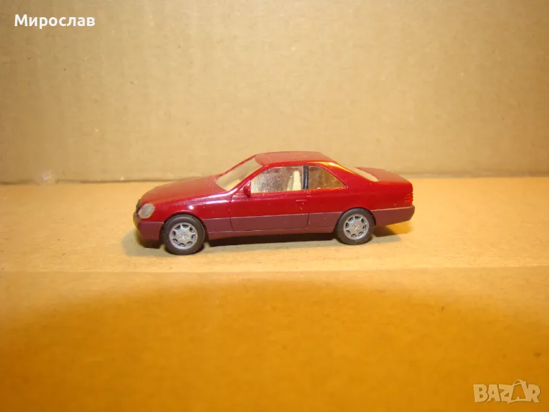 HERPA H0 1/87 MERCEDES BENZ 600 SLK ИГРАЧКА МОДЕЛ КОЛИЧКА, снимка 1