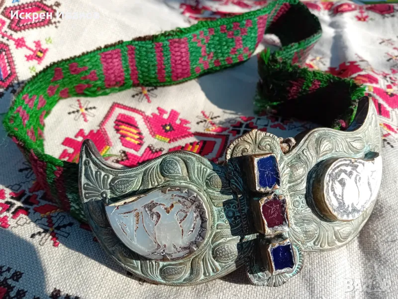 Седефена пафта с коланче, снимка 1