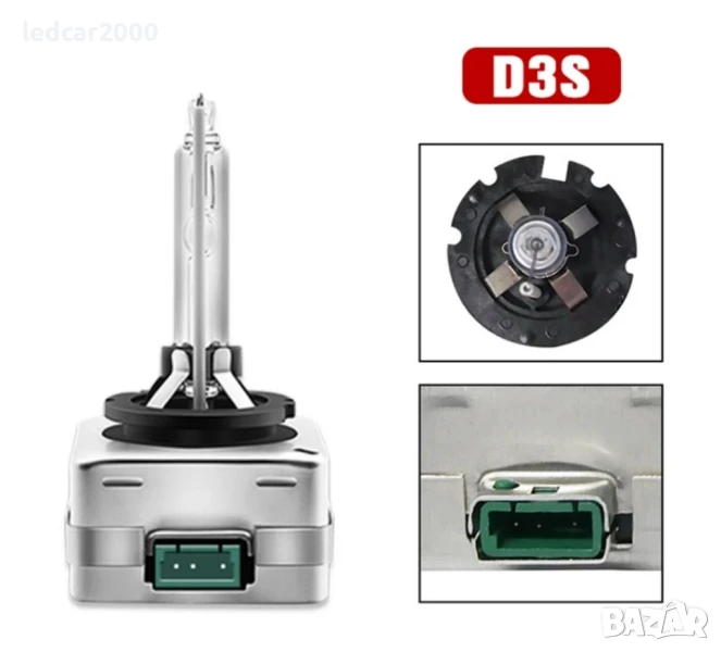 Ксенонова крушка 35 W. XENON D3S, снимка 1