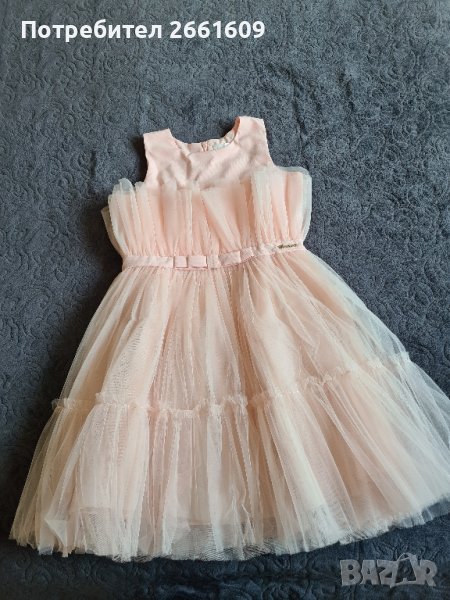 детска рокля contrast, снимка 1