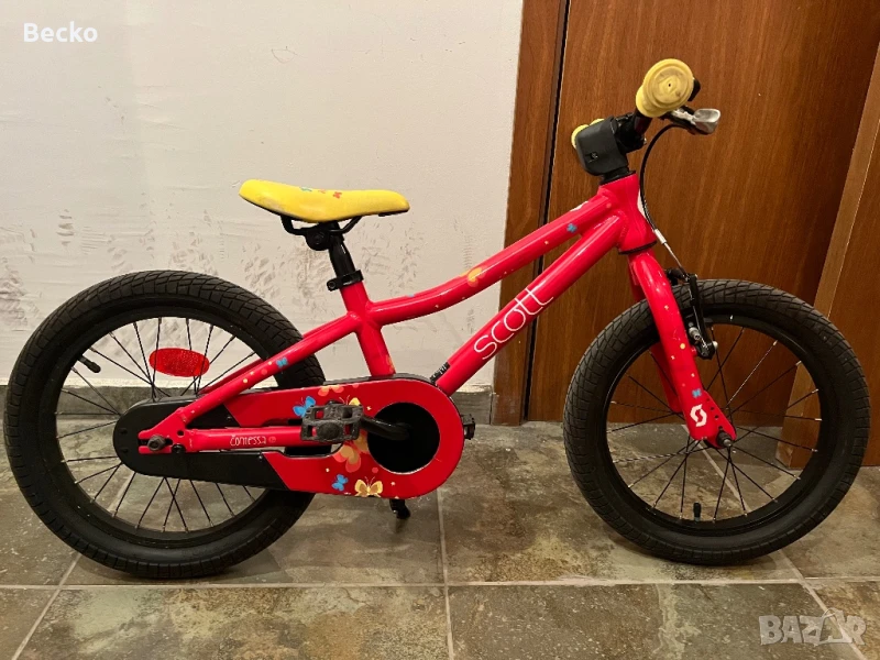 Детско алуминиево колело Scott Contessa 16", снимка 1
