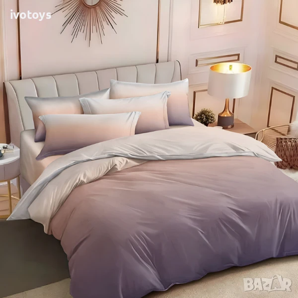 Двулицево спално бельо, 6 части - Модел WS18068, снимка 1