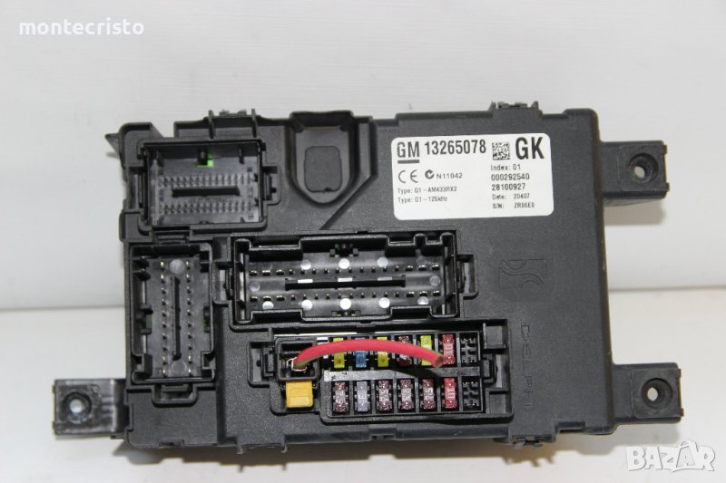 Бушонно табло Opel Corsa D (2006-2015г.) 13265078 GK / 000292540 / 28100927 / 13265078GK, снимка 1
