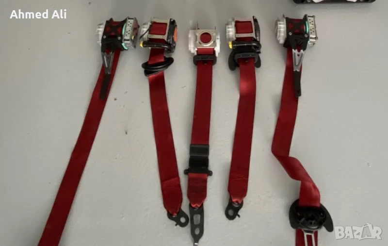 Комплект колани за Porshe Cayyene предни и задни, снимка 1