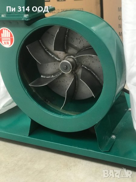 Аспирация , прахоуловител за дърводелски машини 3kW с два чувала, снимка 1
