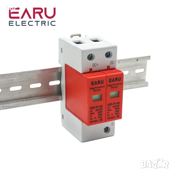 Нови DC Катодни PV Фотоволтаични отводители Арестори Заземители Мълниезащита Светкавици, снимка 1