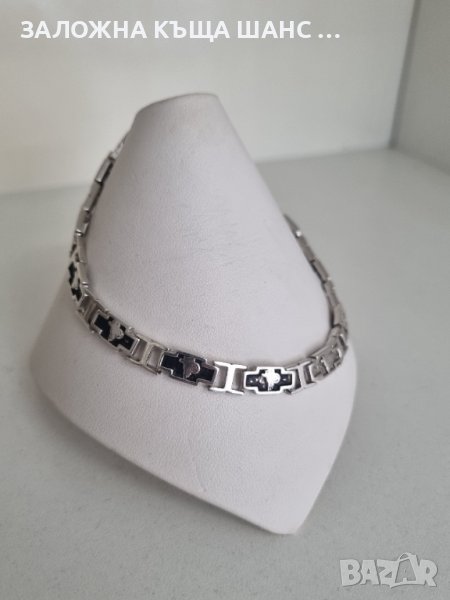 Vintage ulus 925 ретро сребърна гривна , снимка 1