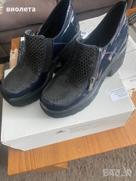 красиви и удобни лачени обувки, снимка 1