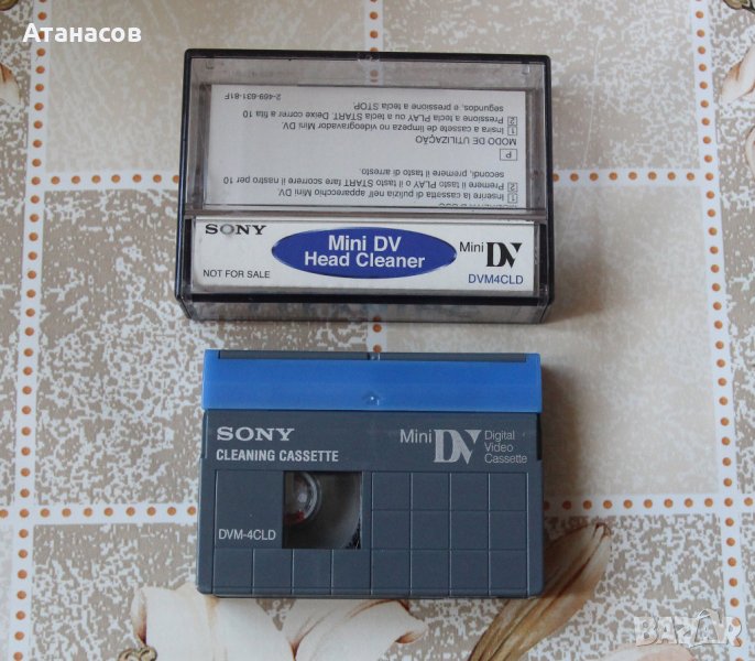 Почистваща касета за MiniDV камера, снимка 1