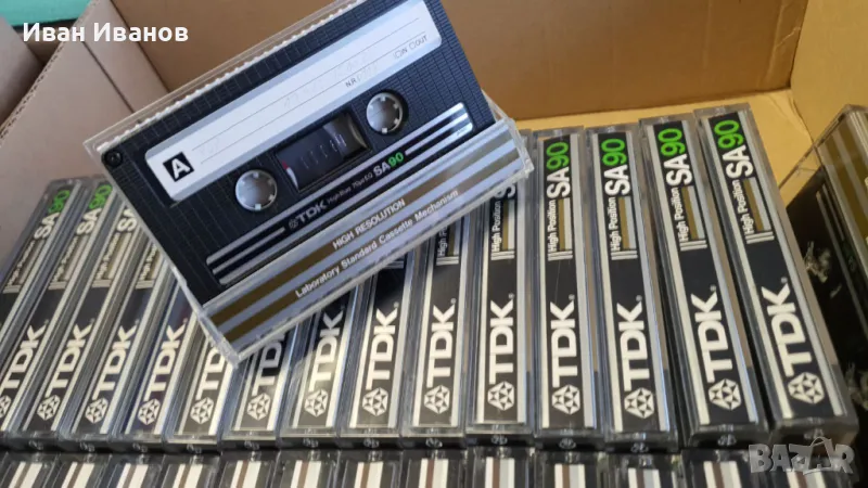TDK SA аудиокасети; made in Japan, снимка 1