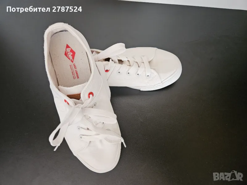 Бели обувки Lee Cooper, снимка 1