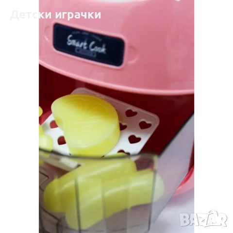 Фритюрник с горещ въздух със звукови и светлинни ефекти - аксесоари, розов, еър фрайър, снимка 3 - Образователни игри - 52745067