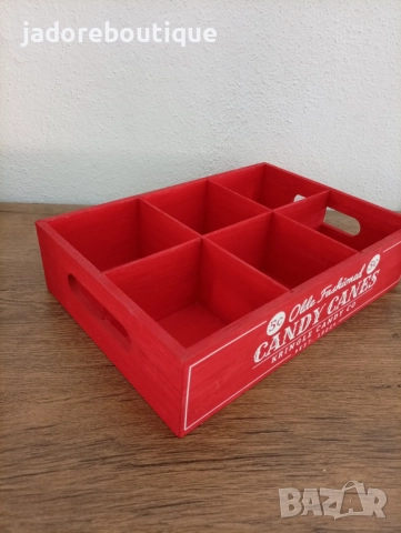 Ръчно изработена дървена кутия - органайзер, снимка 5 - Декорация за дома - 52162821