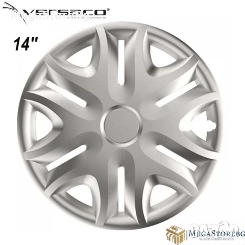 Тасове за джанти 13, 14, 15" Versaco Spirit Silver, снимка 2 - Аксесоари и консумативи - 51959817