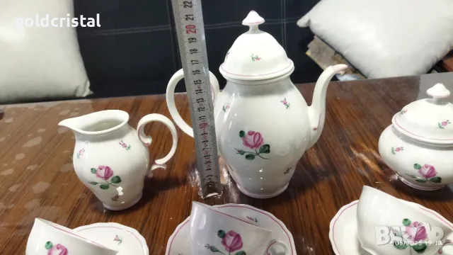 старинен немски фин порцелан чаши за кафе, снимка 7 - Антикварни и старинни предмети - 50180183