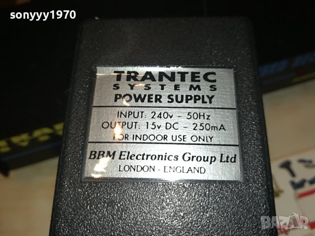 TRANTEC S1000 LONDON/ENGLAND 0112221906, снимка 9 - Микрофони - 38867882