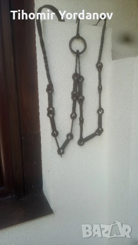 Верига за огнище., снимка 15 - Антикварни и старинни предмети - 50786688