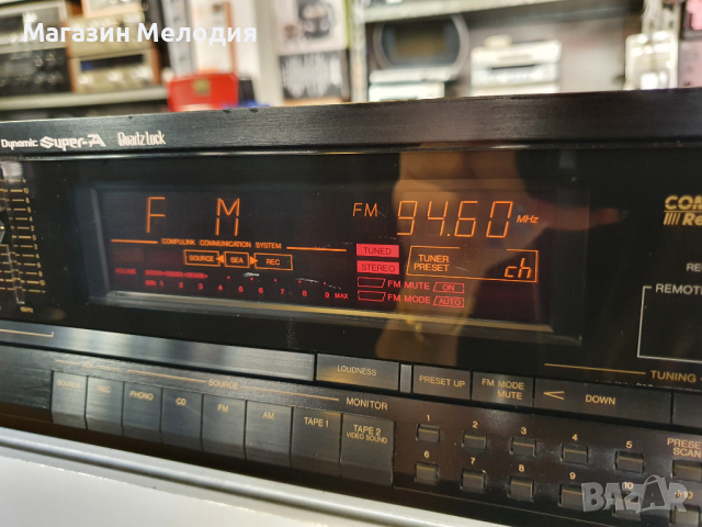 Ресийвър с 7 канален еквалайзер JVC RX-555 В отлично техническо и визуално състояние., снимка 6 - Ресийвъри, усилватели, смесителни пултове - 36207884