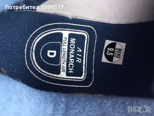 Мъжки кожени маратонки Nike Air Monarch, снимка 4 - Маратонки - 53772611
