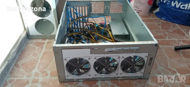 Сървърни кутии  U4 - преправени за GPU и ATX дънни платки и захранвания, снимка 3 - Захранвания и кутии - 55805342