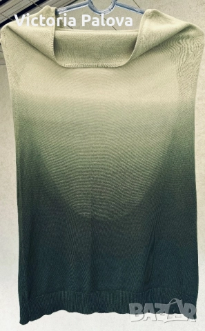 Италиански дизайнерски топ SILVIAN HEACH омбре и изрязан гръб , снимка 11 - Корсети, бюстиета, топове - 51768865