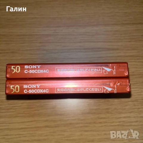 SONY metal Cdix IV CdixIV Cdix4 Cdix 4, type IV, 1995г - цена за 2 бр, снимка 3 - Декове - 53519857