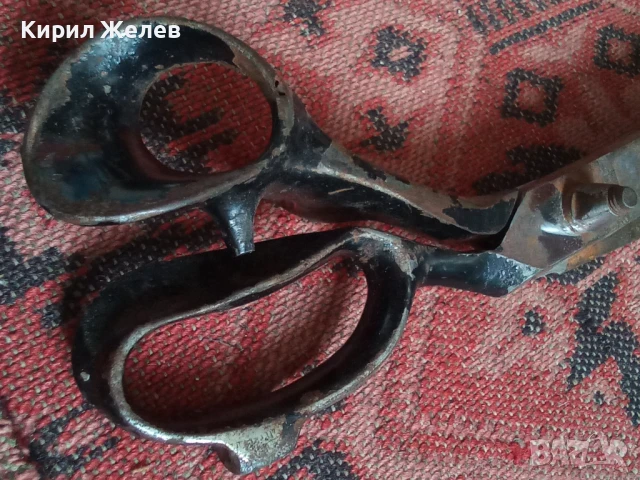 Ножица стара голяма 50990, снимка 2 - Антикварни и старинни предмети - 51393029