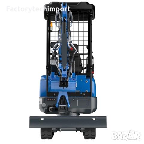 Мини багер RIPPA R15 ECO – KUBOTA (3 цилиндъра) | 1,4 т. | 120° завъртане на стрелата, снимка 8 - Индустриална техника - 52720322