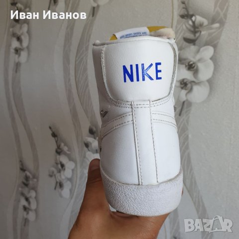 маратонки /кецове Nike Blazer Mid 77 White номер 39 , снимка 14 - Маратонки - 40998756