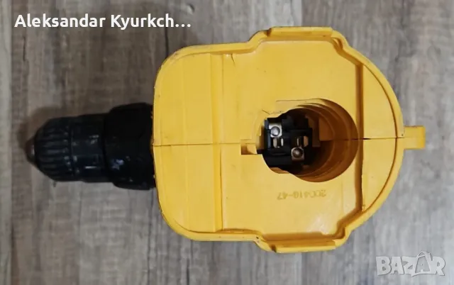 Dewalt винтоверт батерия зарядно плюс фенер, снимка 6 - Винтоверти - 49939498