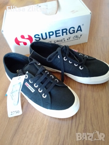 Superga дамски, нови, снимка 2 - Кецове - 53621853